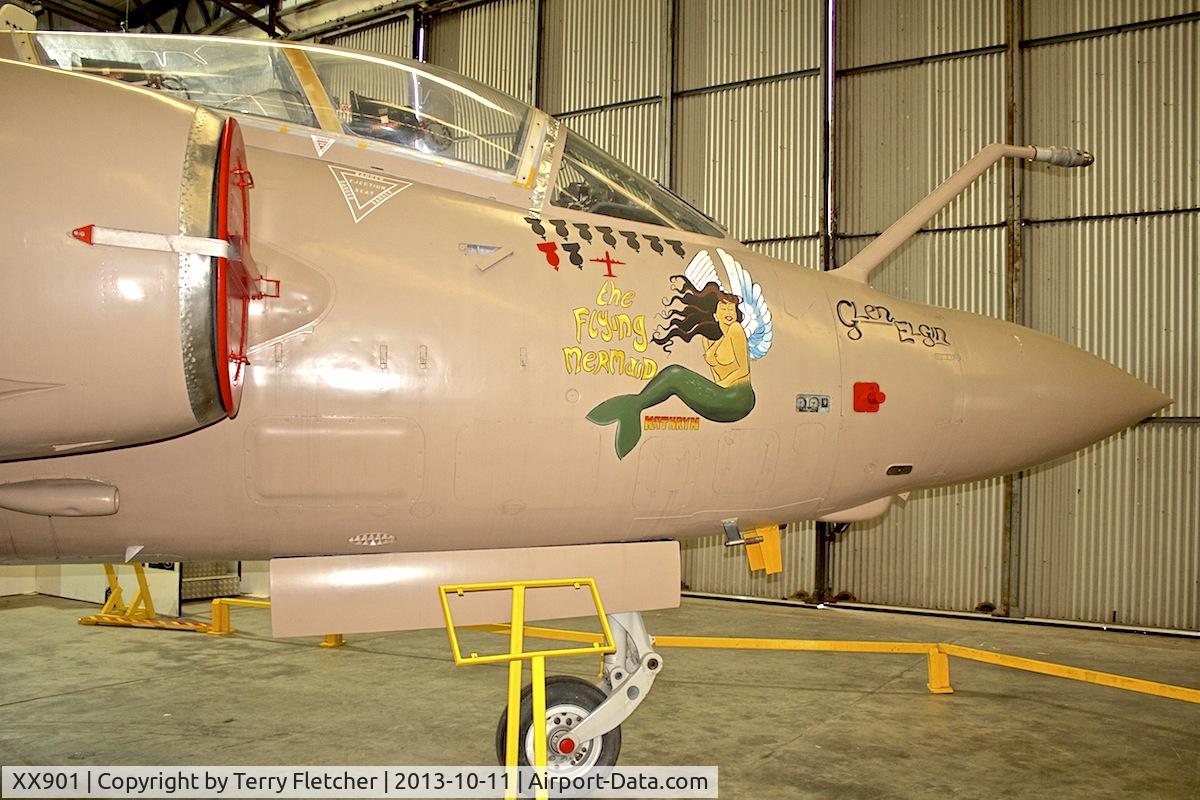 XX901, 1977 Hawker Siddeley Buccaneer S.2B C/N B3-06-75, Buccaneer at Yorkshire Air Museum