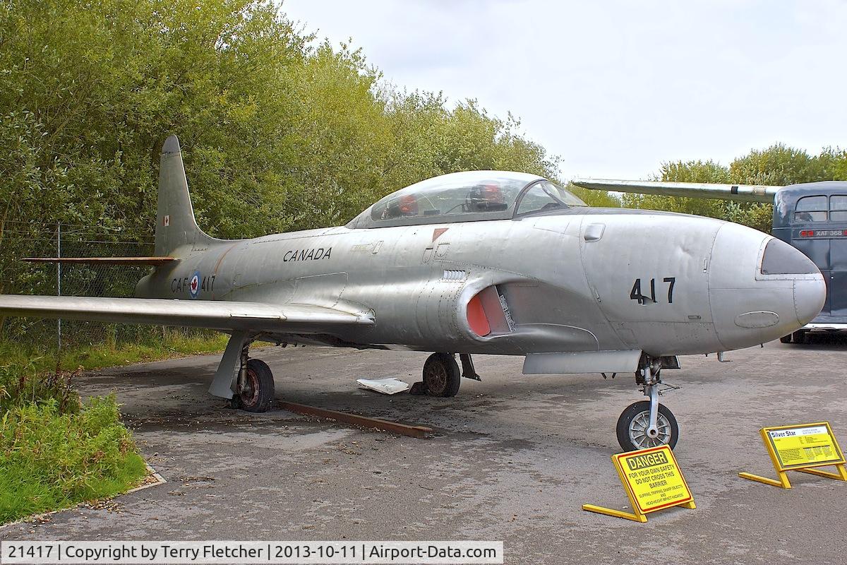 21417, Canadair CT-133 Silver Star 3 C/N T33-417, Canadair Silver Star at Yorkshire Air Museum