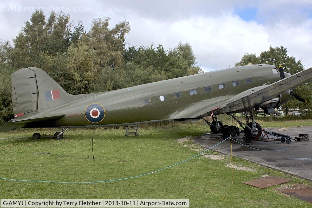 G-AMYJ, 1944 Douglas DC-3C-R-1830-90C (C-47B) C/N 15968/32716, Dakota at Yorkshire Air Museum