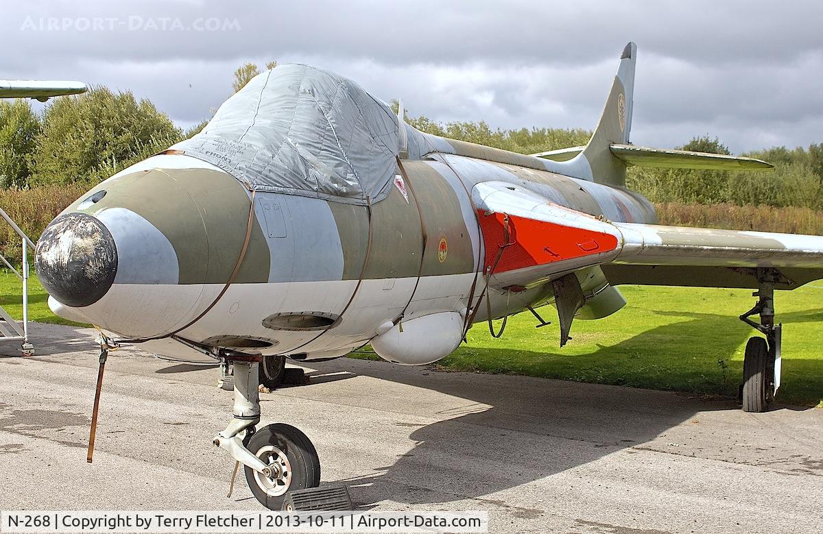 N-268, Hawker Hunter FGA.78 C/N 8947, Hawker Hunter at Yorkshire Air Museum