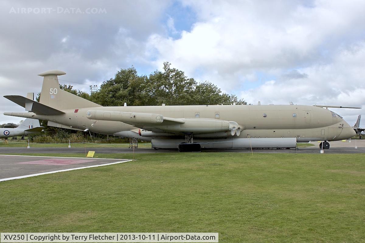 XV250, Hawker Siddeley Nimrod MR.2 C/N 8025, Nimrod at Yorkshire Air Museum