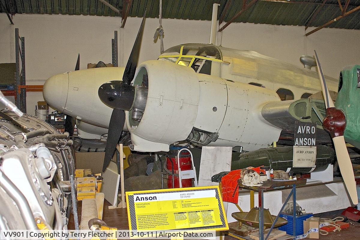 VV901, 1949 Avro 652A Anson T.21 C/N Not found VV901, Avro Anson at Yorkshire Air Museum