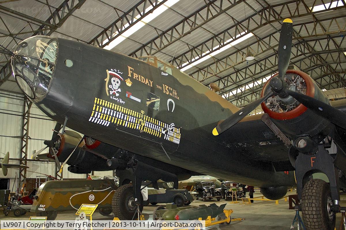 LV907, Handley Page HP-59 Halifax III C/N HR792, Halifax Bomber at Yorkshire Air Museum