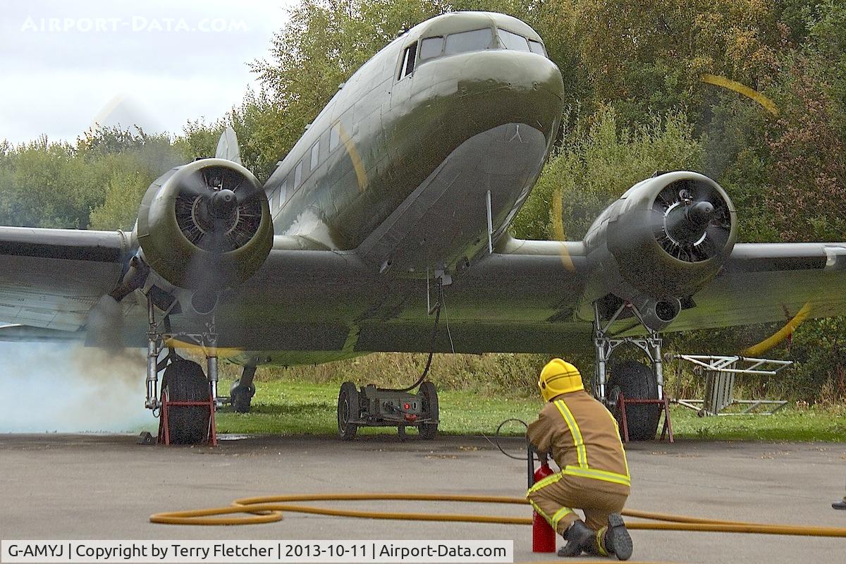 G-AMYJ, 1944 Douglas DC-3C-R-1830-90C (C-47B) C/N 15968/32716, Dakota at Yorkshire Air Museum