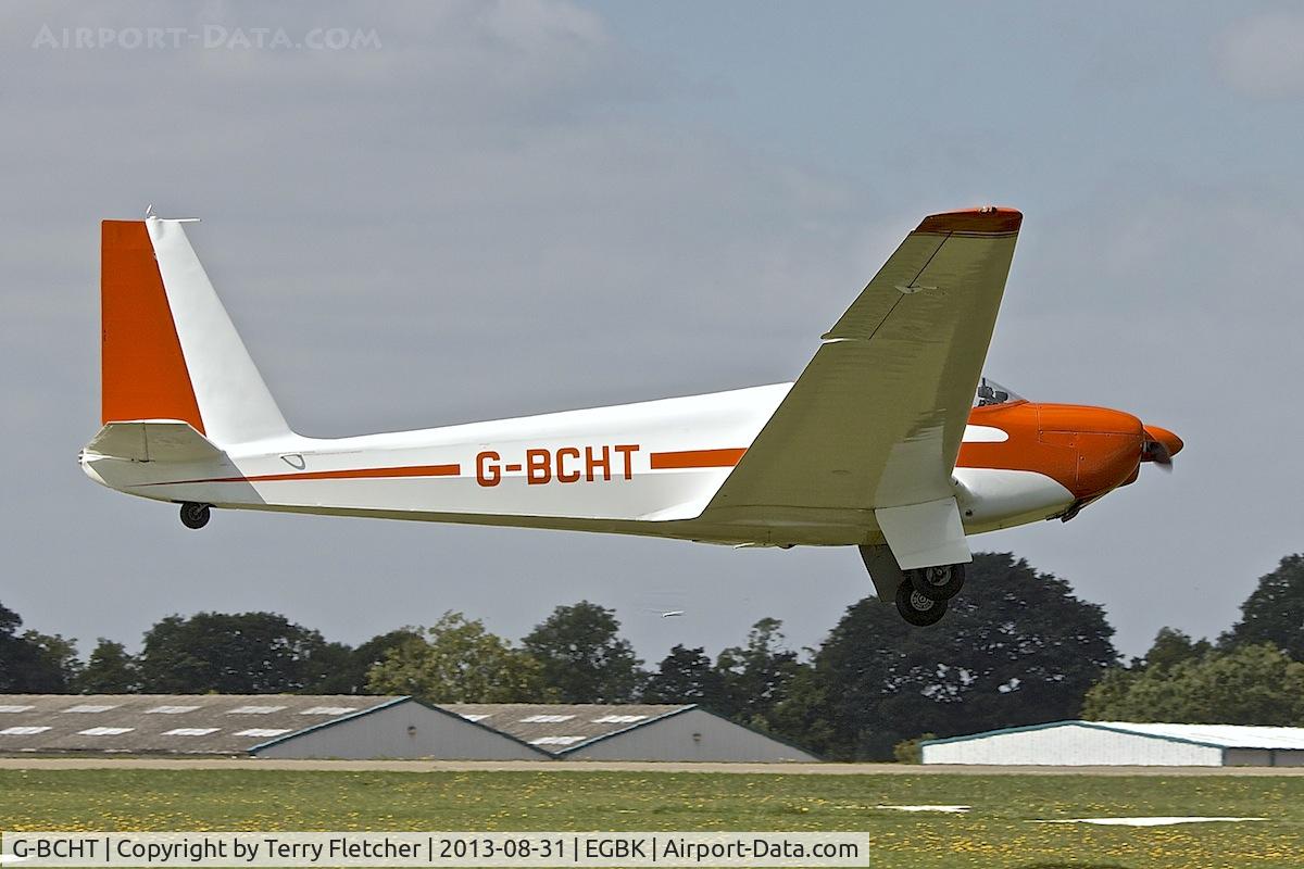 G-BCHT, 1974 Schleicher ASK-16 C/N 16021, At 2013 LAA Rally at Sywell
