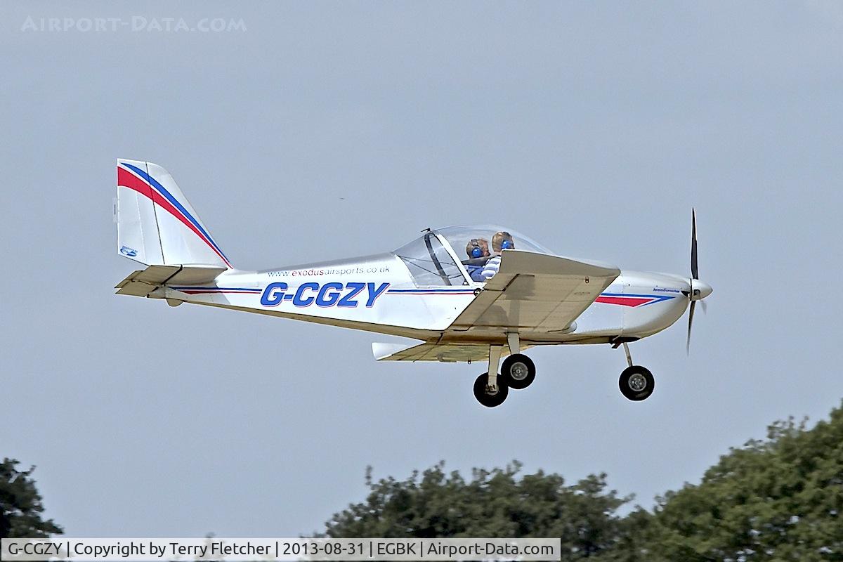 G-CGZY, 2011 Cosmik EV-97 TeamEurostar UK C/N 3926, 2011 Cosmik EV-97 TEAMEUROSTAR UK, c/n: 3926 at 2013 LAA Rally at Sywell