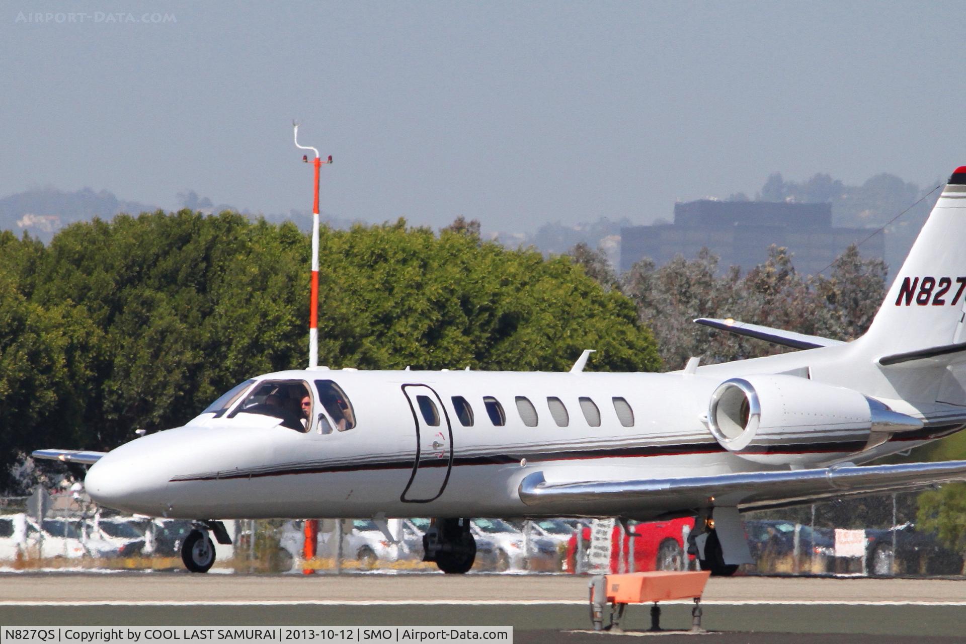 N827QS, Cessna 560 Citation Encore+ C/N 560-0801, Citation Excel departing Rwy21