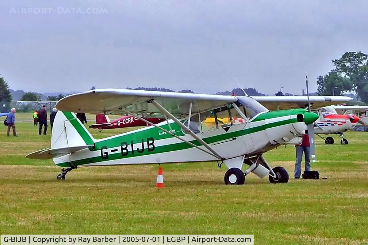 G-BIJB, 1980 Piper PA-18-150 Super Cub C/N 18-8009001, Piper PA-18-150 Super Cub [18-8009001] Kemble~G 01/07/2005