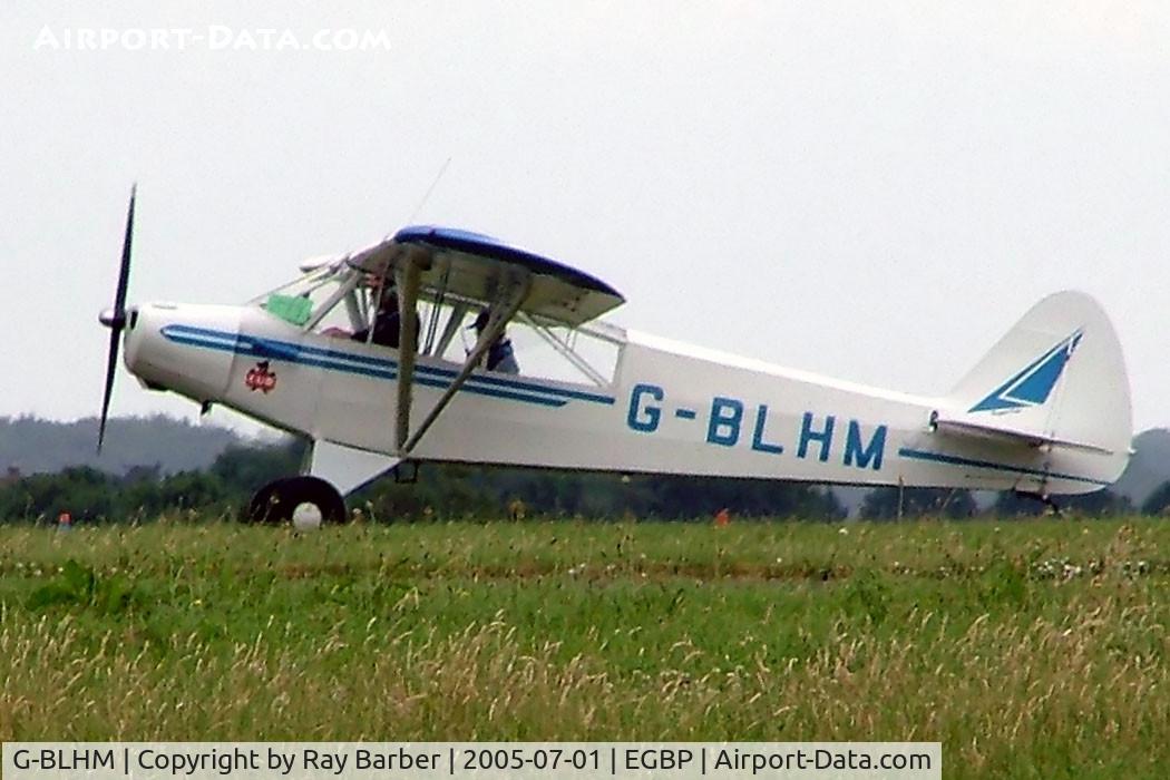 G-BLHM, 1953 Piper L-18C Super Cub (PA-18-95) C/N 18-3120, Piper L-18C-95 Super Cub [18-3120] Kemble~G 01/07/2005