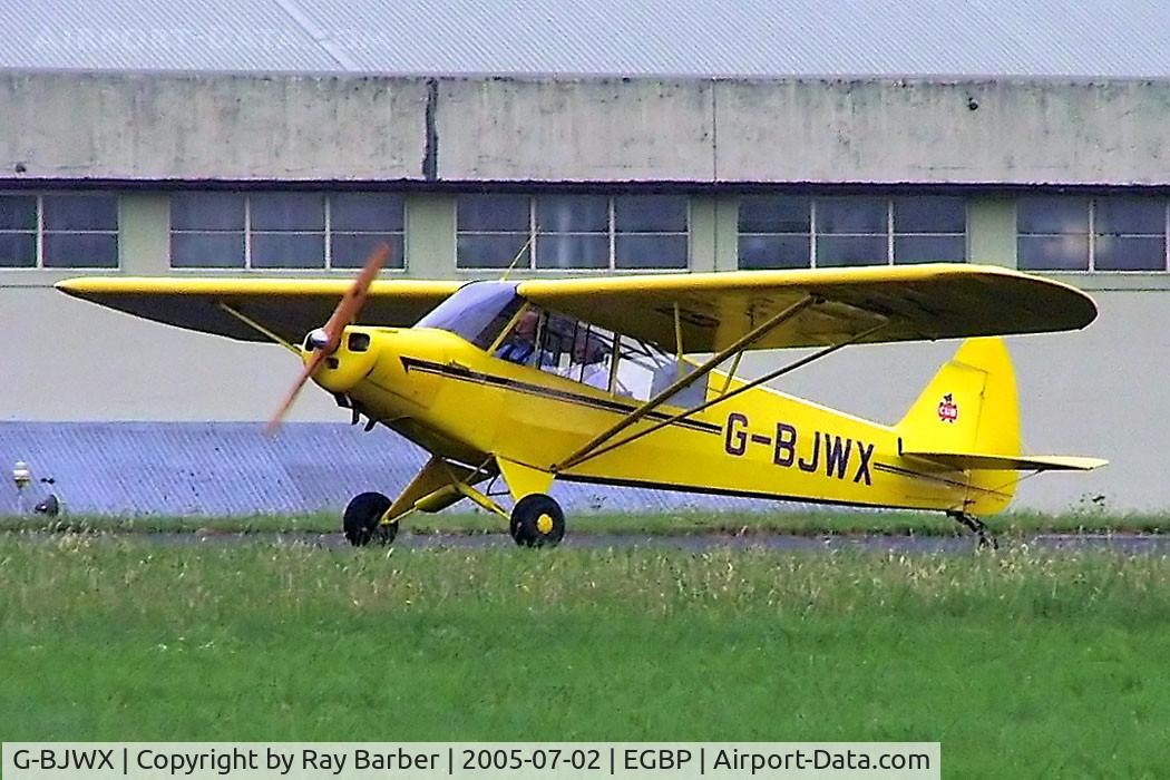 G-BJWX, 1952 Piper L-18C Super Cub C/N 18-1985, Piper L-18C-95 Super Cub [18-1985] Kemble~G 02/07/2005