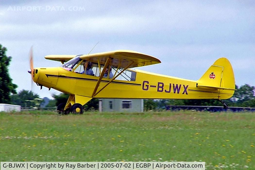 G-BJWX, 1952 Piper L-18C Super Cub C/N 18-1985, Piper L-18C-95 Super Cub [18-1985] Kemble~G 02/07/2005