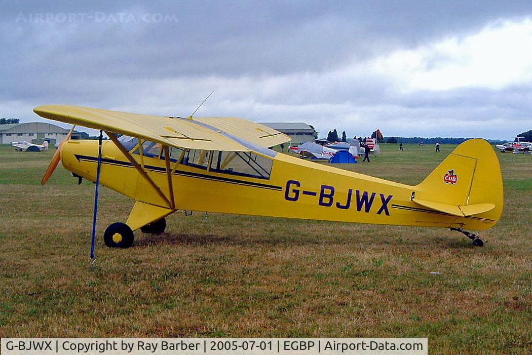 G-BJWX, 1952 Piper L-18C Super Cub C/N 18-1985, Piper L-18C-95 Super Cub [18-1985] Kemble~G 02/07/2005