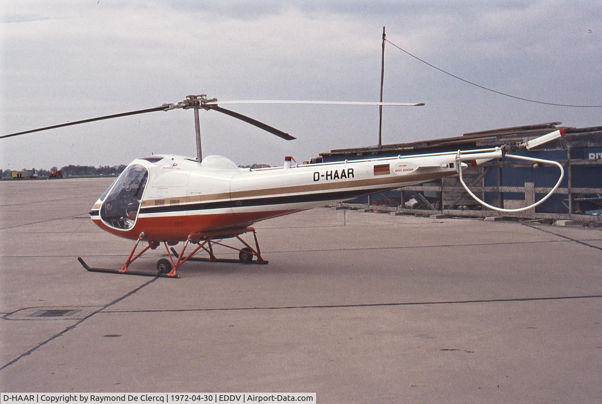 D-HAAR, Enstrom 280C Shark C/N 1189, Hannover Messe 1972