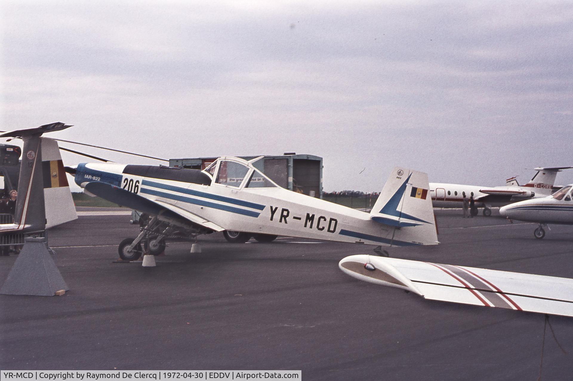 YR-MCD, IAR 822 C/N 003, Hanover Messe 1972