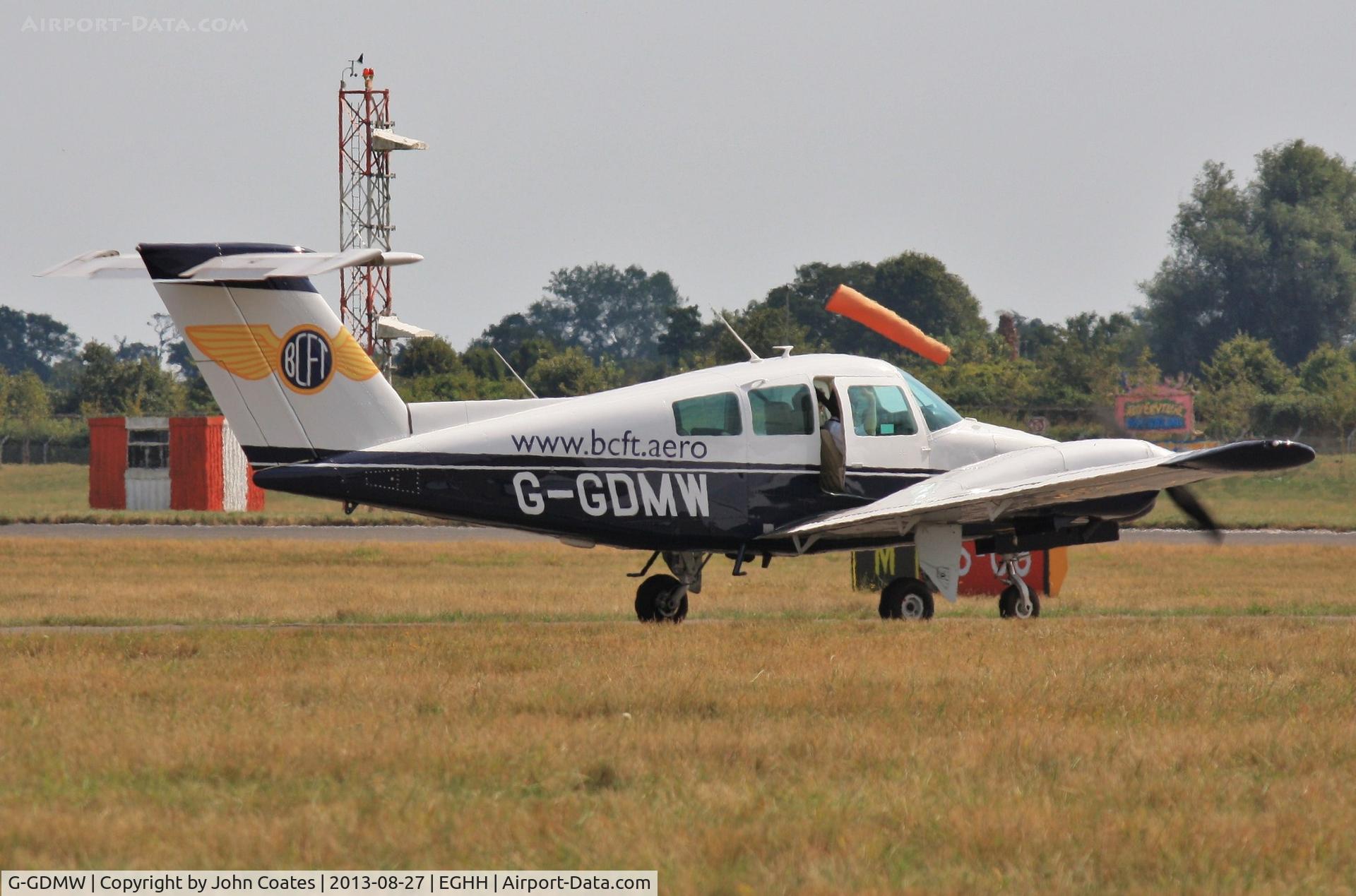 G-GDMW, 1980 Beech 76 Duchess C/N ME-316, Sporting latest colour scheme.