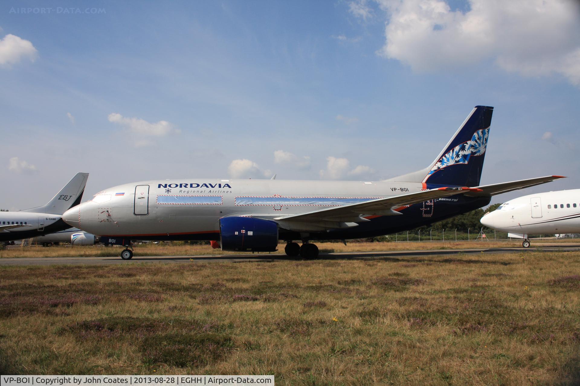 VP-BOI, 1990 Boeing 737-505 C/N 24650, In storage at European Aviatn.