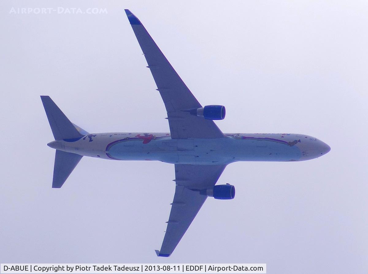 D-ABUE, 1993 Boeing 767-330/ER C/N 26984, Frankfurt approach