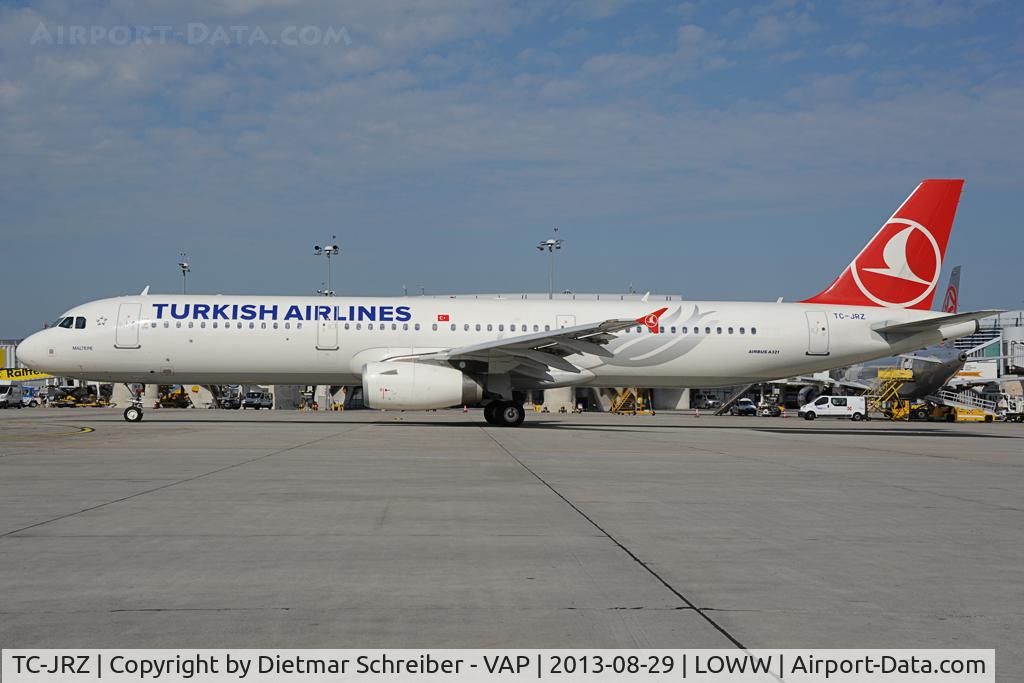 TC-JRZ, 2012 Airbus A321-231 C/N 5118, Turkish Airbus A321