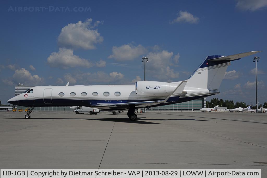 HB-JGB, 2008 Gulfstream Aerospace GIV-X (G450) C/N 4130, Gulfstream 450