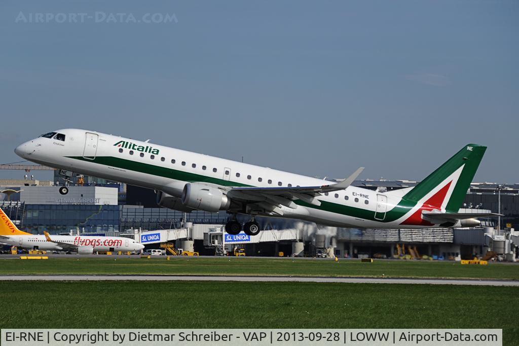 EI-RNE, 2012 Embraer 190STD (ERJ-190-100STD) C/N 19000520, Alitalia Embraer 190