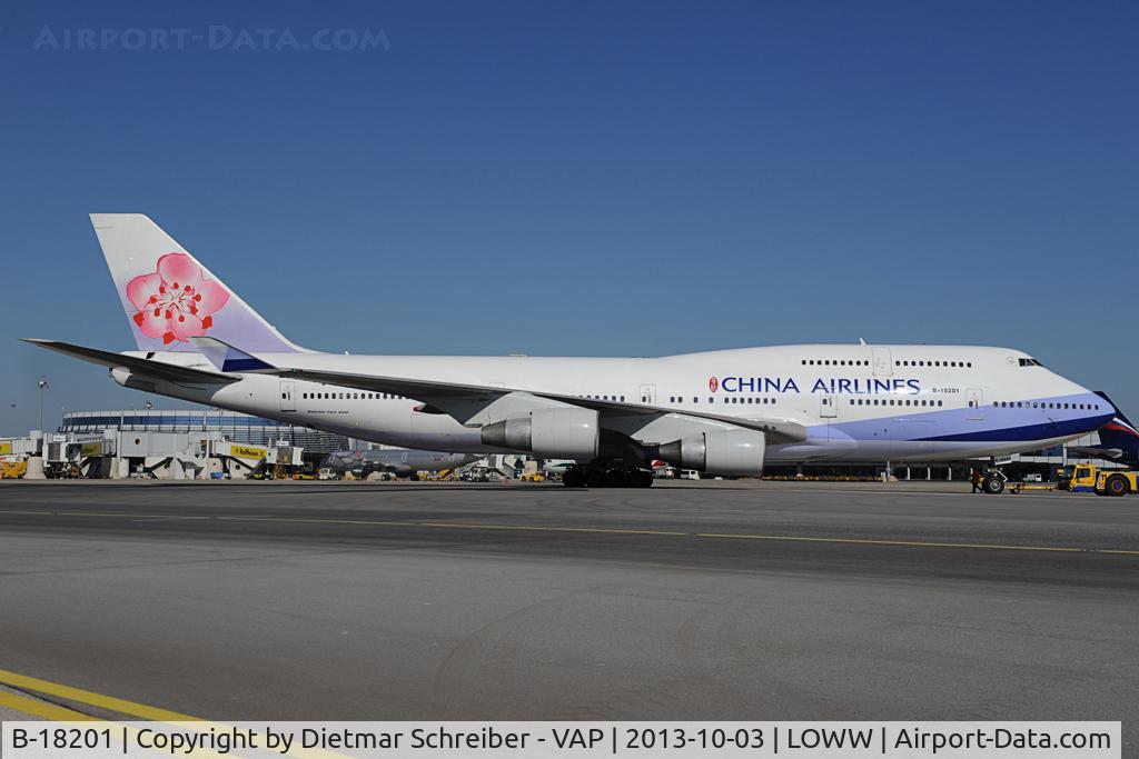 B-18201, 1997 Boeing 747-409 C/N 28709, China Airlines Boeing 747-400