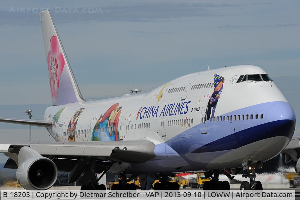 B-18203, Boeing 747-409 C/N 28711, China Airlines Boeing 747-400