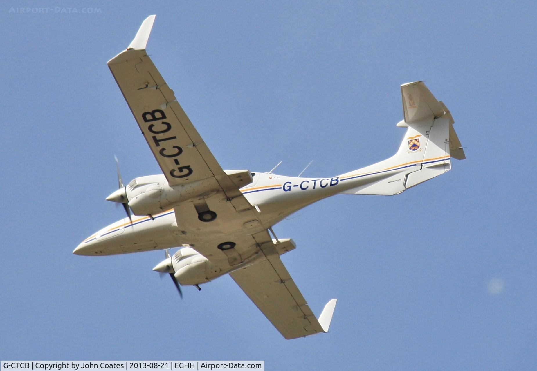 G-CTCB, 2005 Diamond DA-42 Twin Star C/N 42.083, Resident training