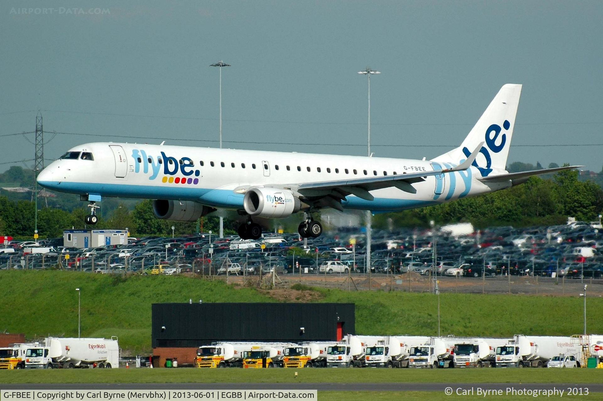 G-FBEE, 2007 Embraer 195LR (ERJ-190-200LR) C/N 19000093, Taken from the MSCP.