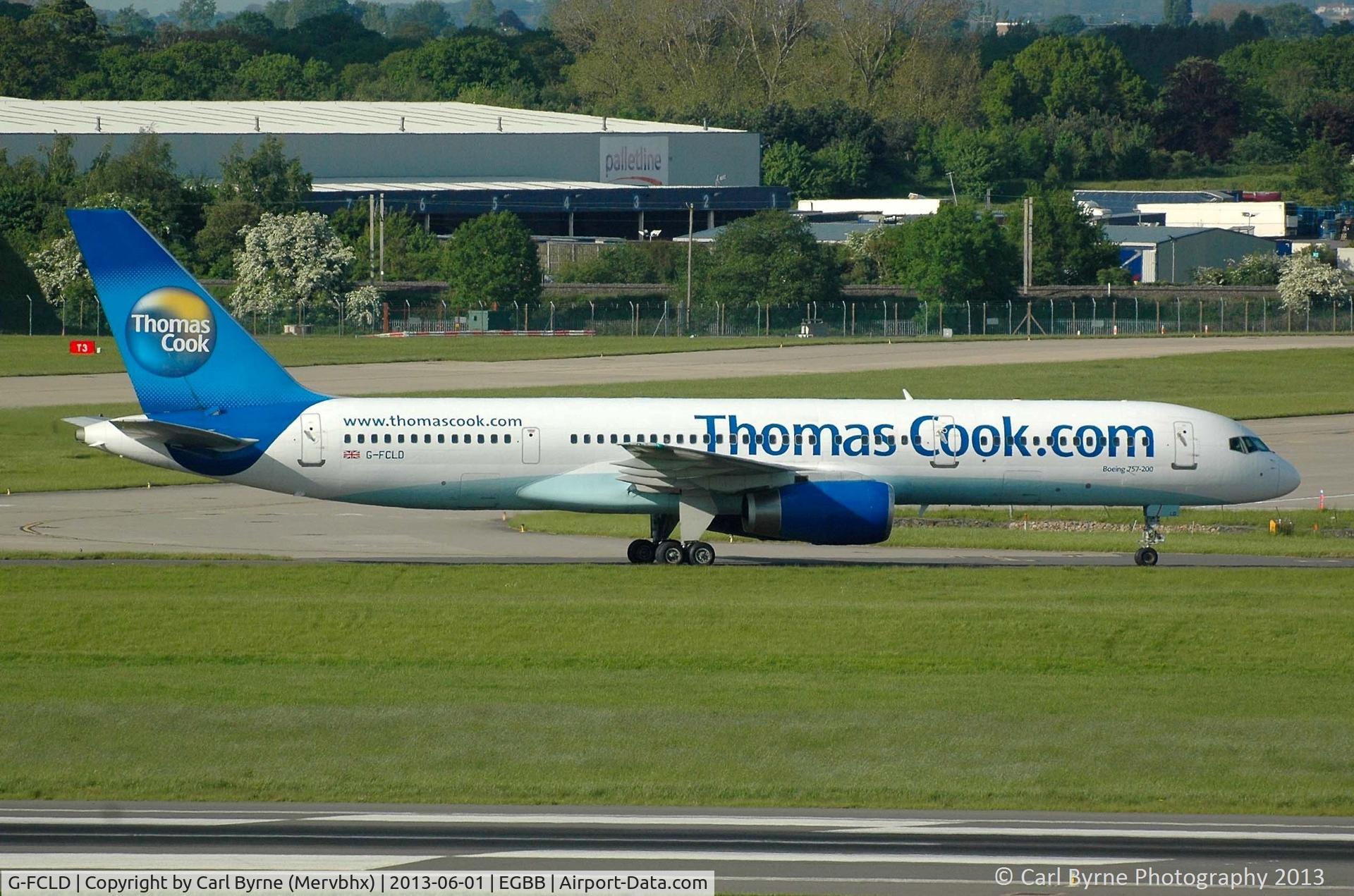 G-FCLD, 1997 Boeing 757-25F C/N 28718, Taken from the MSCP.
