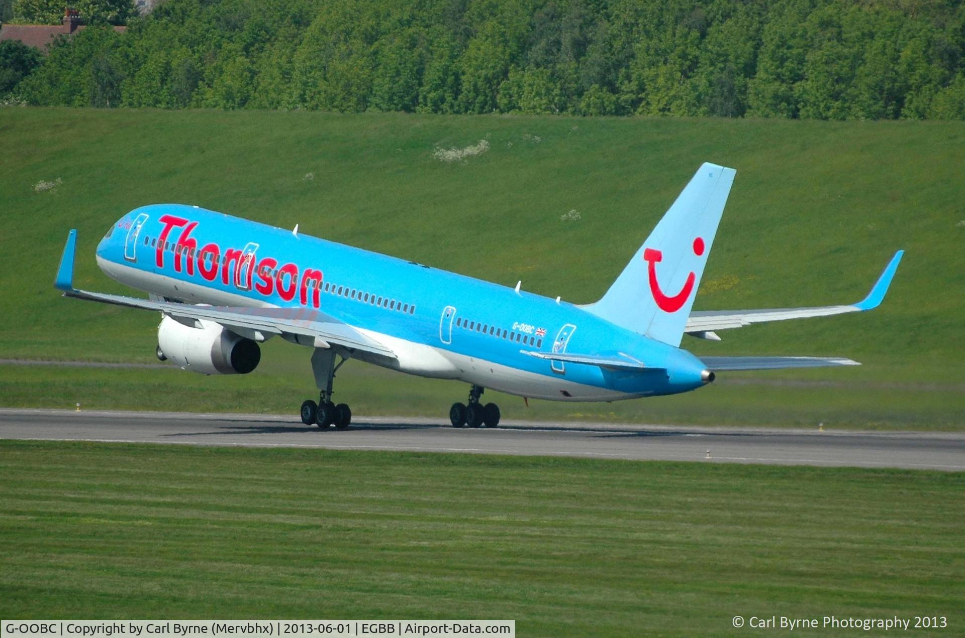 G-OOBC, 2003 Boeing 757-28A C/N 33098, Taken from the MSCP.