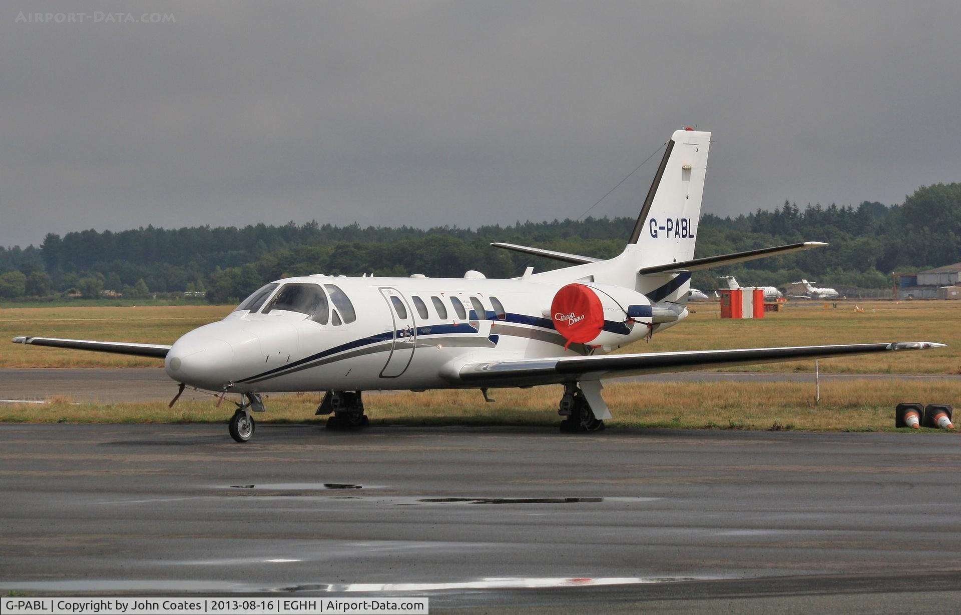G-PABL, 2004 Cessna 550 Citation Bravo C/N 550-1083, Parked at CSE