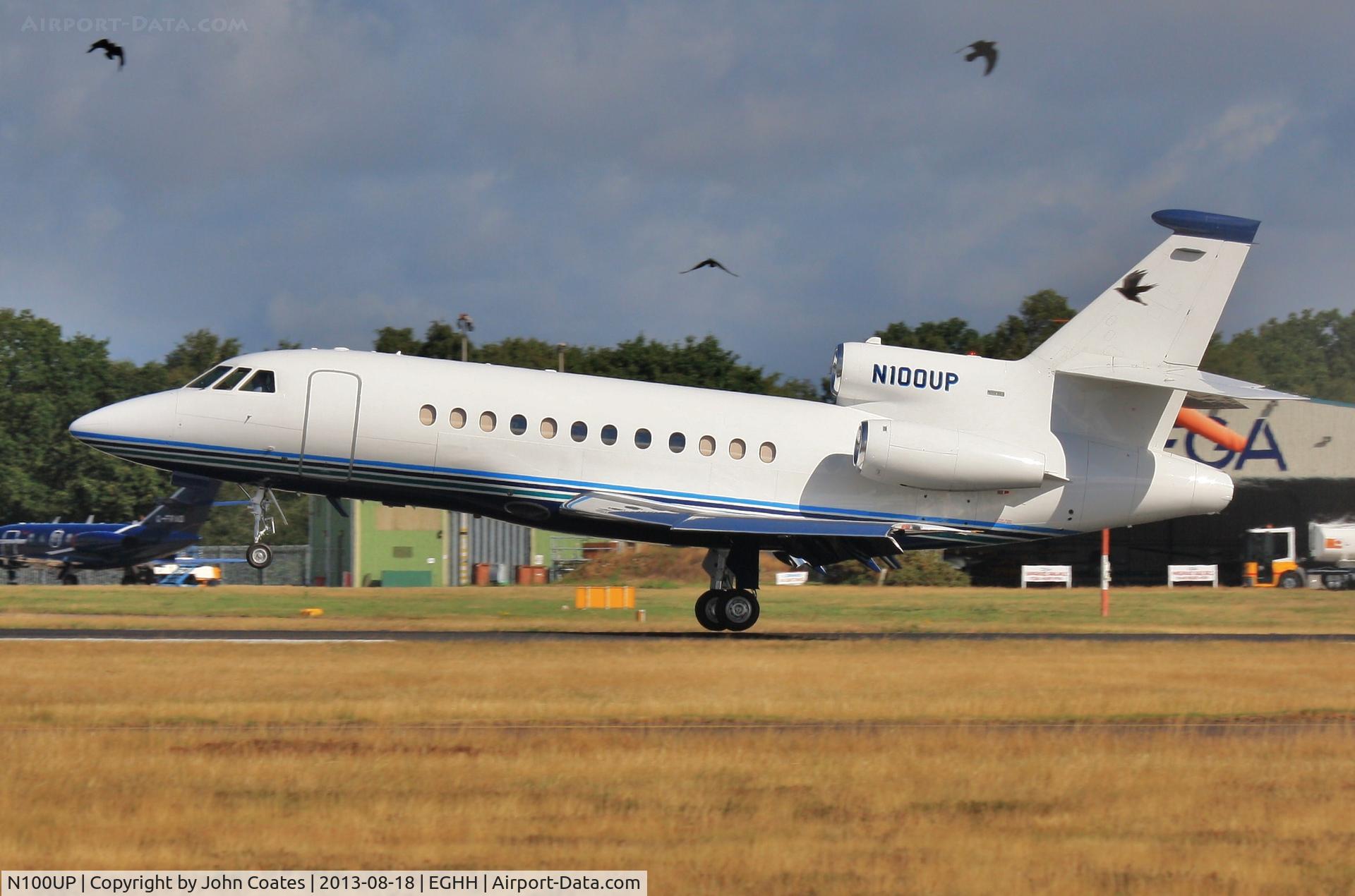 N100UP, 1988 Dassault Falcon 900 C/N 44, Arriving on 26