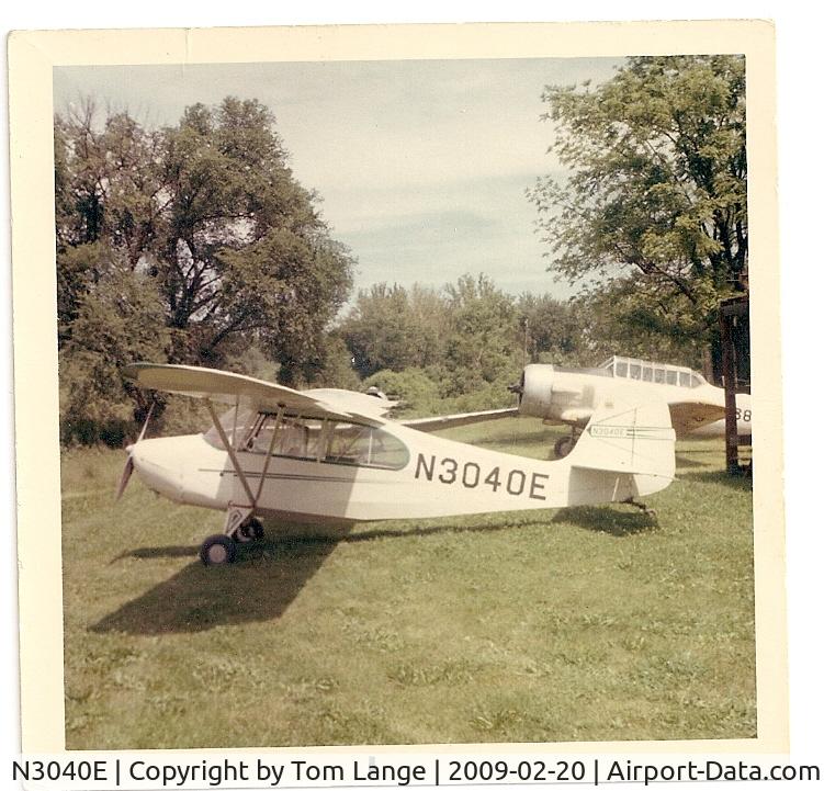 N3040E, 1946 Aeronca 7AC Champion C/N 7AC-6626, I owned this plane from 1965 until 1970 and flew if from a grass strip in Miamitown Ohio
