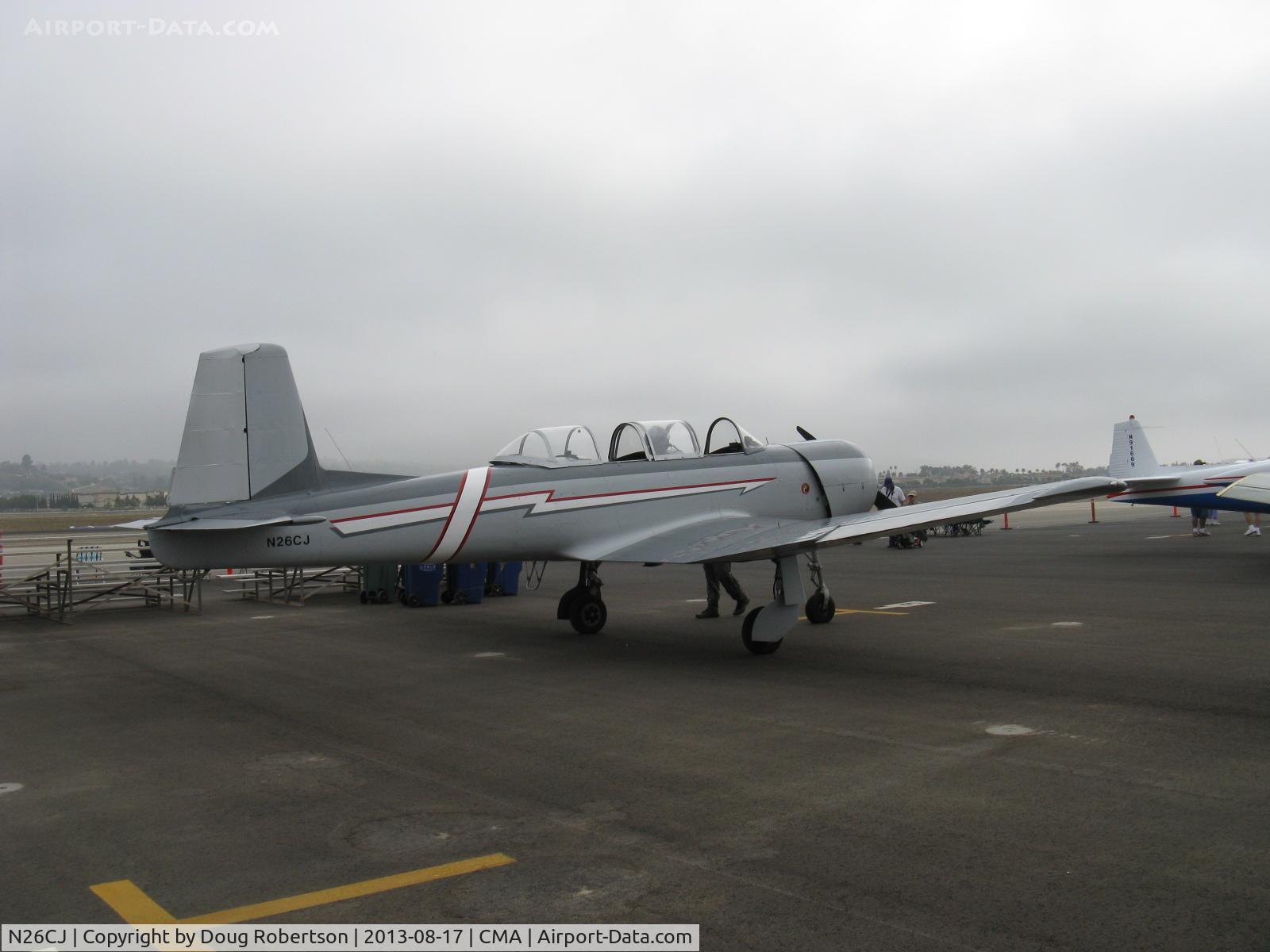 N26CJ, 1977 Nanchang CJ-6A C/N 1832046, 1977 Nanchang China CJ-6A, Huosai 6JIA 285 Hp radial