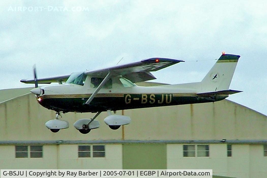 G-BSJU, 1974 Cessna 150M C/N 150-76430, Cessna 150M [150-76430] Kemble~G 01/07/2005