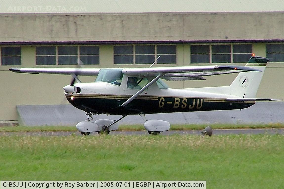 G-BSJU, 1974 Cessna 150M C/N 150-76430, Cessna 150M [150-76430] Kemble~G 01/07/2005