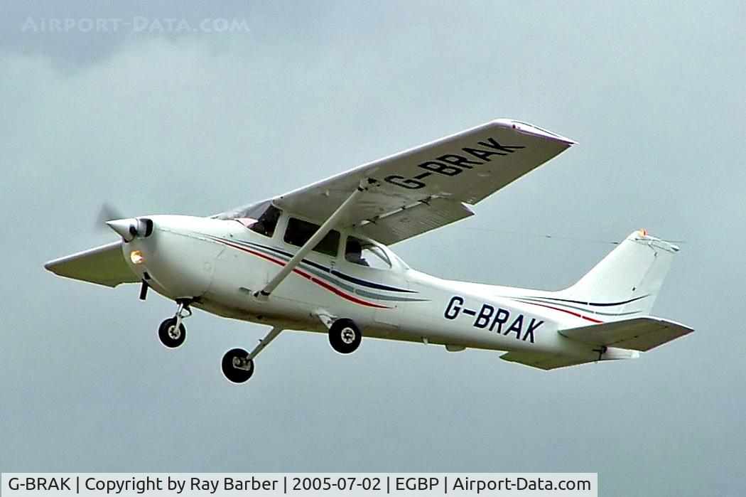 G-BRAK, 1980 Cessna 172N C/N 172-73795, Cessna 172N Skyhawk [172-73795] Kemble~G 02/07/2005