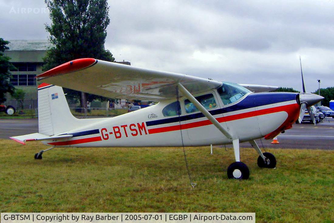 G-BTSM, 1957 Cessna 180A C/N 32678, Cessna 180A [32678] Kemble~G 01/07/2005