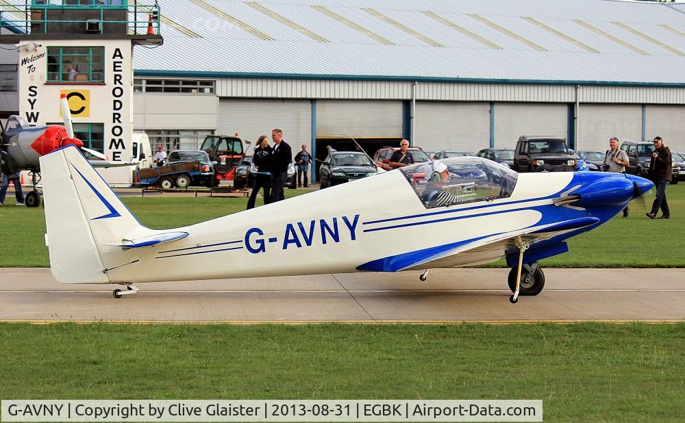 G-AVNY, 1967 Sportavia-Putzer Fournier RF-4D C/N 4029, Ex: G-AVNY > G-IVEL > G-AVNY - Originally owned to, Sportair Aviation Ltd in May 1967 and currently in private hands since October 2009
