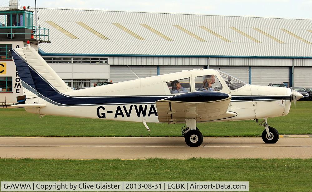 G-AVWA, 1967 Piper PA-28-140 Cherokee C/N 28-23660, Owned to, Bejam Services Ltd in November 1967 and currently with, SFG Ltd since November 1996