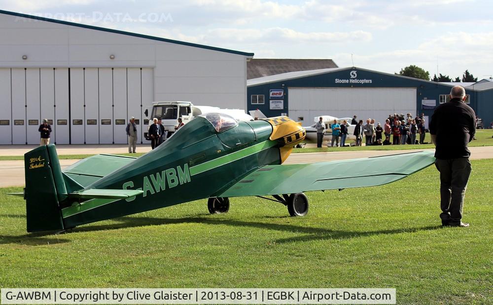 G-AWBM, 1970 Druine D.31A Turbulent C/N PFA 1647, In private hands since January 1968
