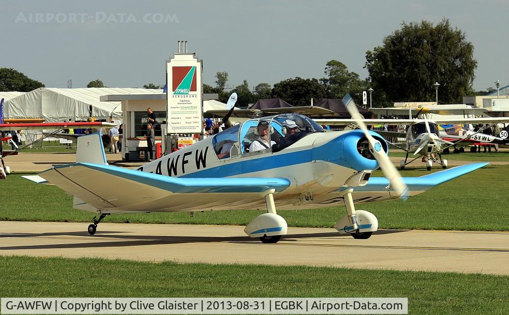 G-AWFW, 1957 SAN Jodel D-117 C/N 599, Ex: F-BHXU > PH-VRE > G-AWFW
Originally in private hands since April 1968