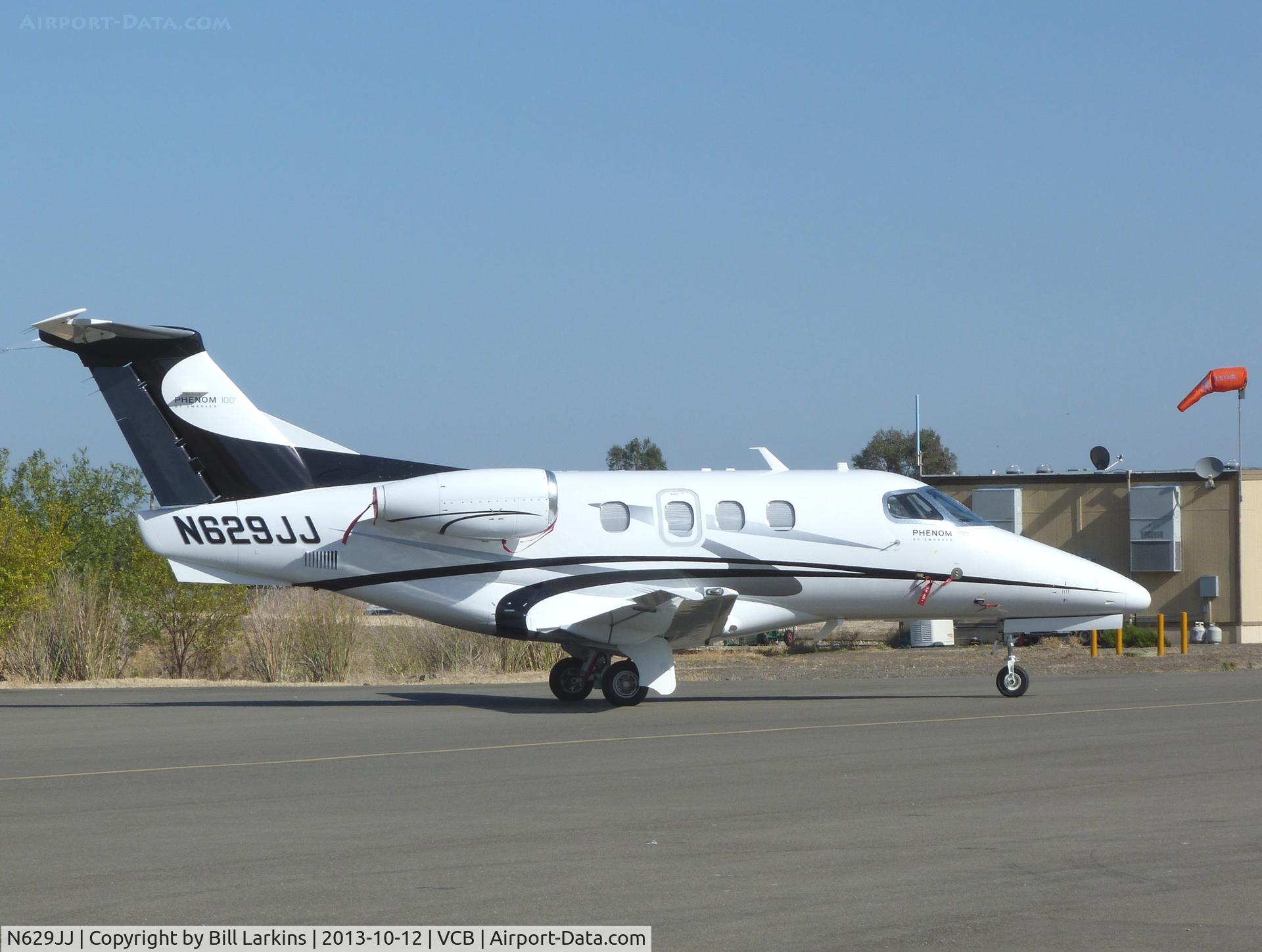 N629JJ, 2010 Embraer EMB-500 Phenom 100 C/N 50000157, Visitor for Mustang Day.