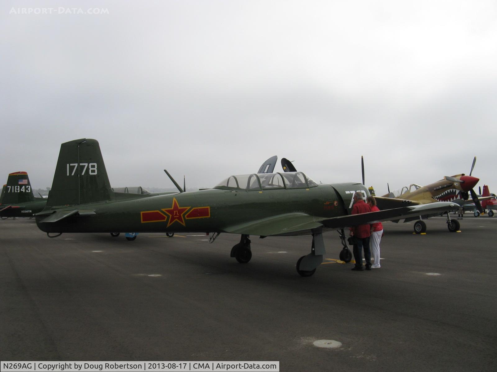 N269AG, 1979 Nanchang CJ-6A C/N 3532007, 1979 Nanchang China CJ-6A, Vedeneev (Ivchenko) M-14P 360 Hp upgrade