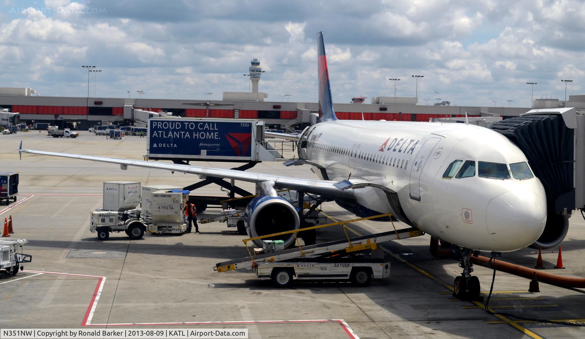 N351NW, 1997 Airbus A320-212 C/N 766, Atlanta
