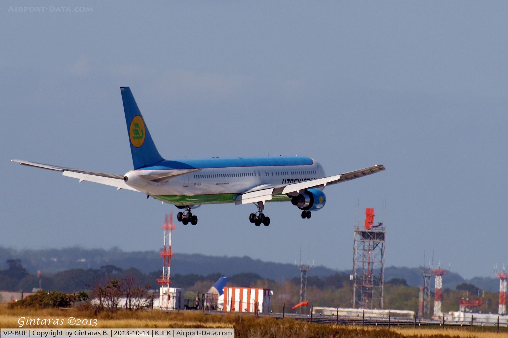 VP-BUF, 2004 Boeing 767-300/ER C/N 33078, Going to a landing @ 4R @ JFK