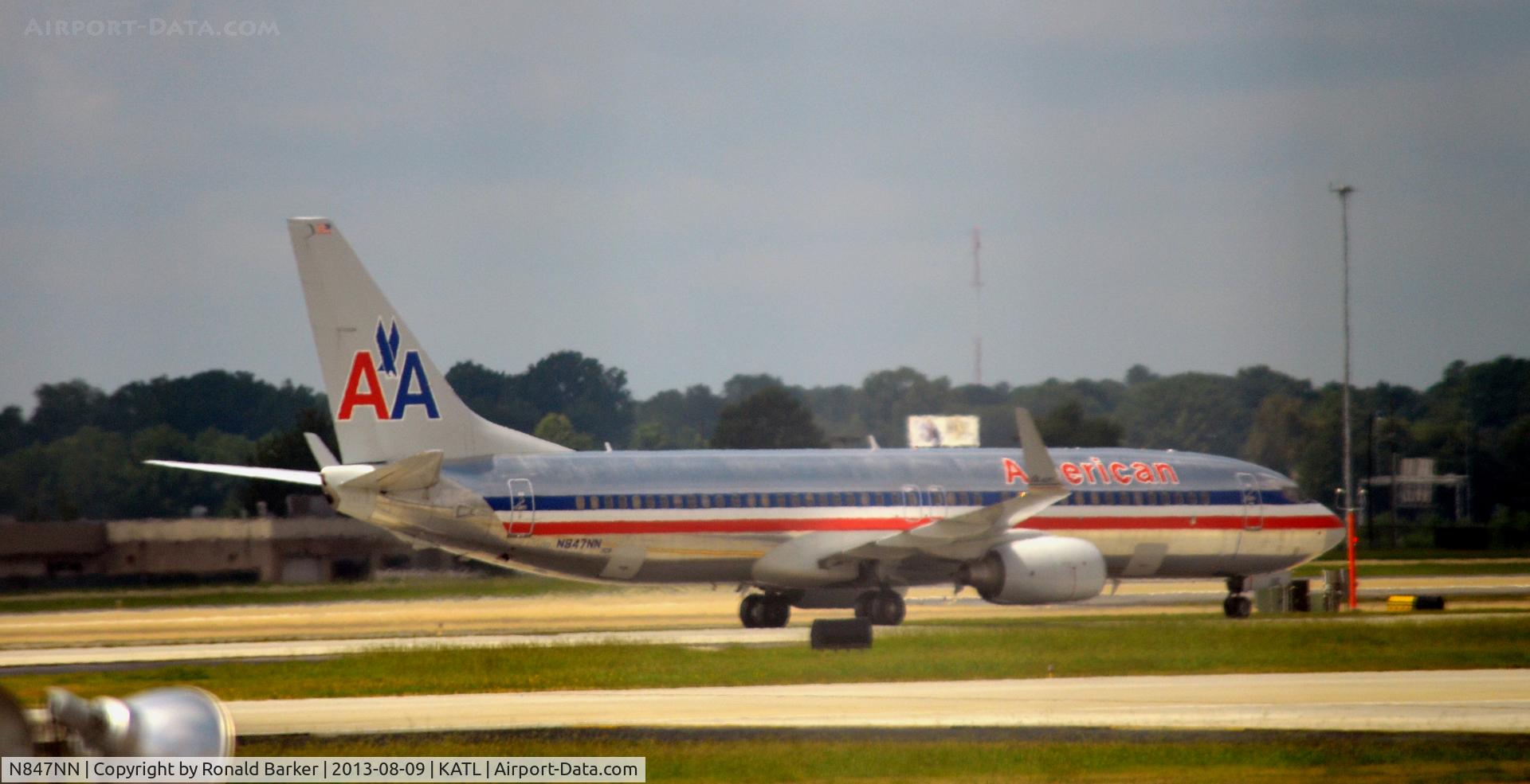 N847NN, 2010 Boeing 737-823 C/N 29575, Landing Atlanta