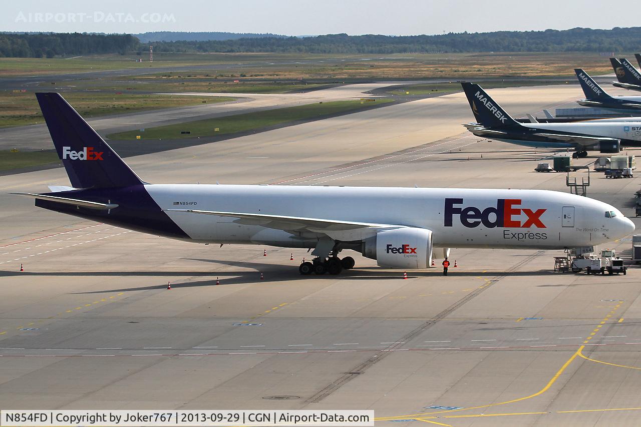 N854FD, 2010 Boeing 777-FS2 C/N 37725, FedEx