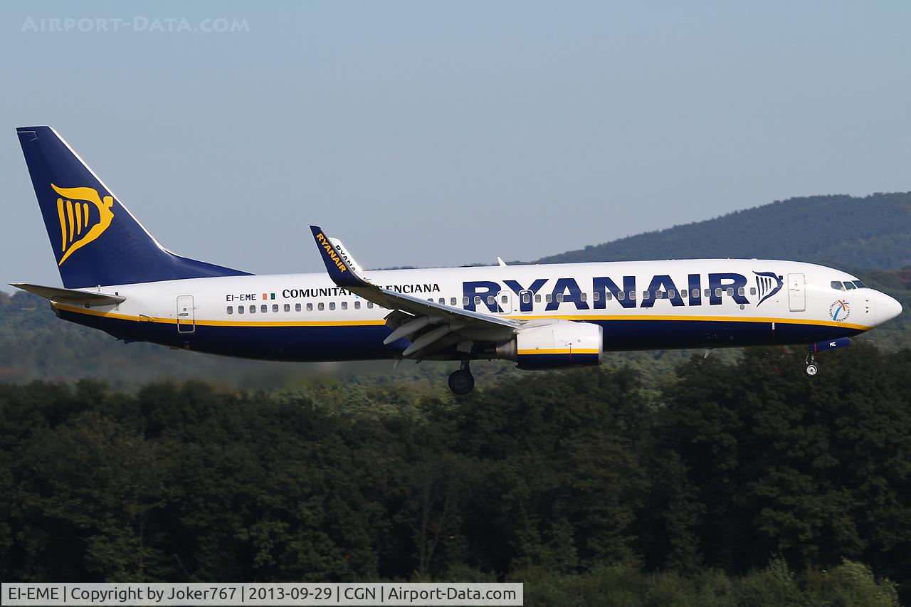 EI-EME, 2010 Boeing 737-8AS C/N 35029, Ryanair