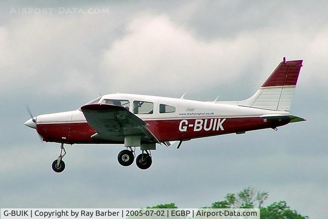 G-BUIK, 1979 Piper PA-28-161 Cherokee Warrior II C/N 28-7916469, Piper PA-28-161 Warrior II [28-7916469] Kemble~G 02/07/2005
